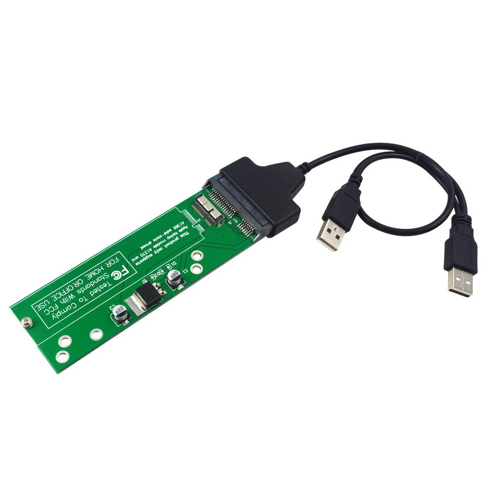 SSD to SATA or USB Adapter Card, HDD Hard Disk Drive Converter Support Model A1369 A1370 SSD to SATA or USB Adapter Card, HDD Hard Disk Drive Converter Support Model A1369 A1370